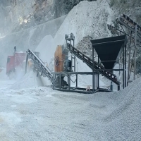 時產200噸花崗巖砂石生產線